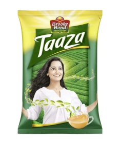 Brooke Bond Tea - Taaza, 250 g Pouch | Pack of 4